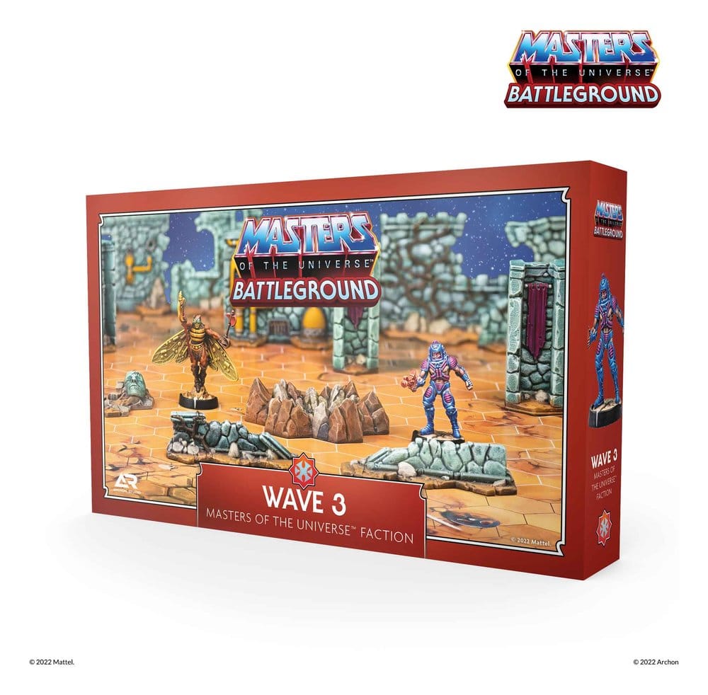 Masters of the Universe: Battleground Miniatures Game Wave 3: Masters of the Universe Faction *Spanish Version*