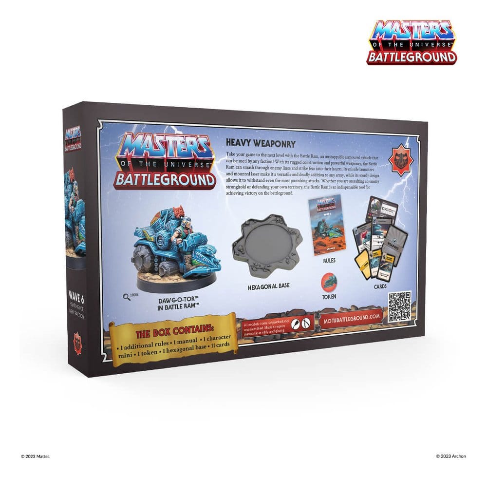 Masters of the Universe: Battleground Miniatures Game Wave 6: Fighting Foe Men Faction *Italian Version*