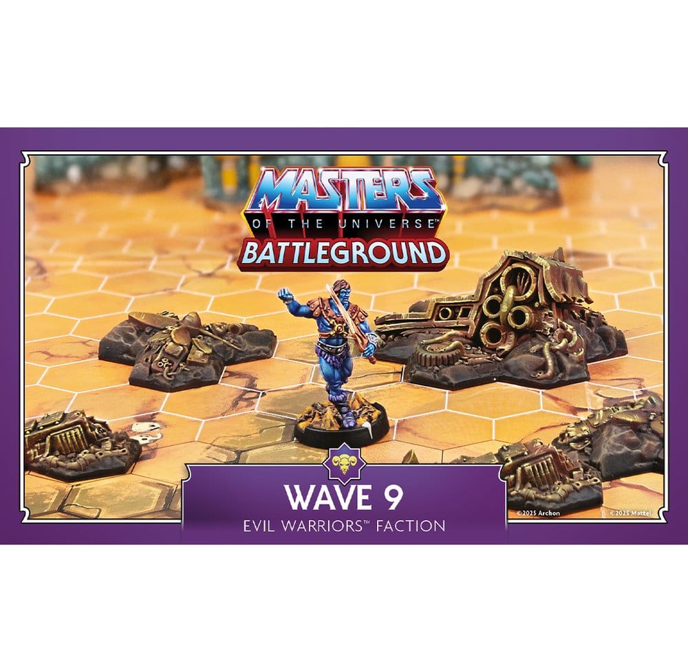 Masters of the Universe: Battleground Miniatures Game Wave 9: Evil Warriors Faction *Italian Version*