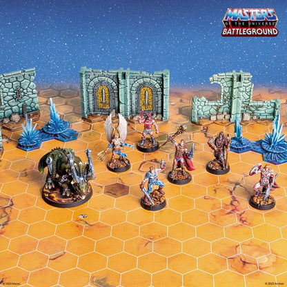 Masters of the Universe: Battleground Miniatures Game Wave 10: Preternian Heroes Faction *Italian Version*