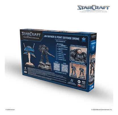 StarCraft TMG Hero Expansion Set Terran: Jim Raynor & Point Defense Drone