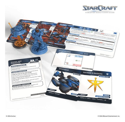 StarCraft TMG Hero Expansion Set Terran: Jim Raynor & Point Defense Drone