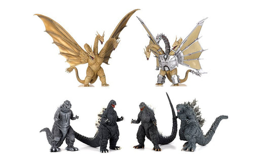 Godzilla Generations Gekizou Series PVC Statues 8 - 9 cm Assortment Kaiju Part. 1 (6) (re-run) - FanofThings.co.uk