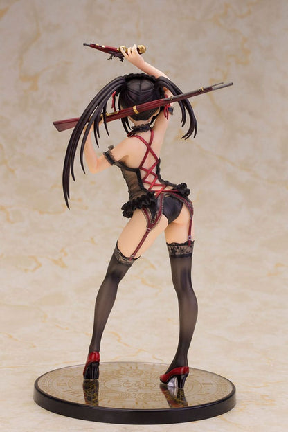 Date A Live Statue 1/7 Kurumi Tokisaki Lingerie Ver. Black 24 cm