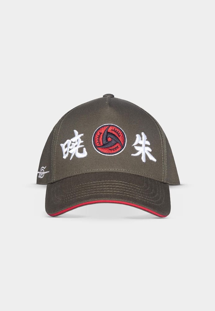 Naruto Shippuden Curved Bill Cap Akatsuki Clan - FanofThings.co.uk