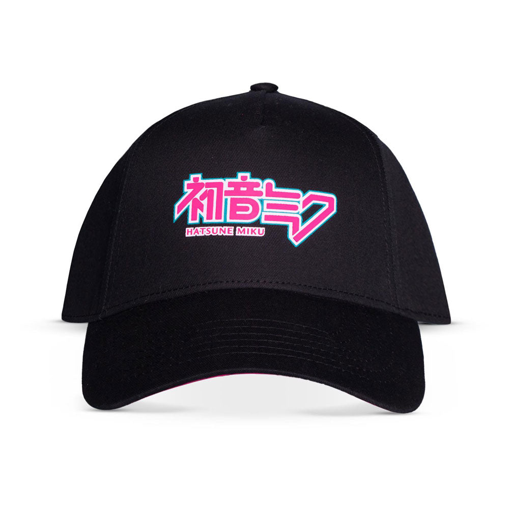 Hatsune Miku Curved Bill Cap Logo - FanofThings.co.uk