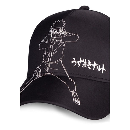 Naruto Shippuden Baseball Cap Naruto Black & White - FanofThings.co.uk