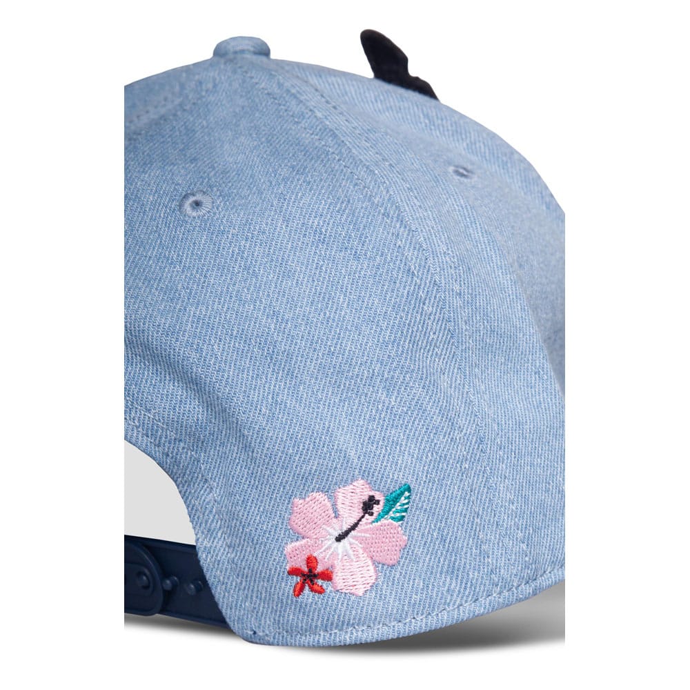 Lilo & Stitch Curved Bill Cap Beach Day Stitch - FanofThings.co.uk