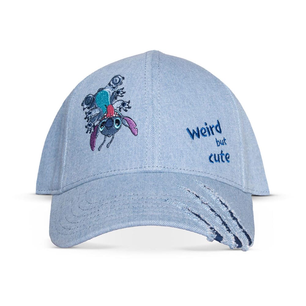 Lilo & Stitch Curved Bill Cap Weird Stitch - FanofThings.co.uk