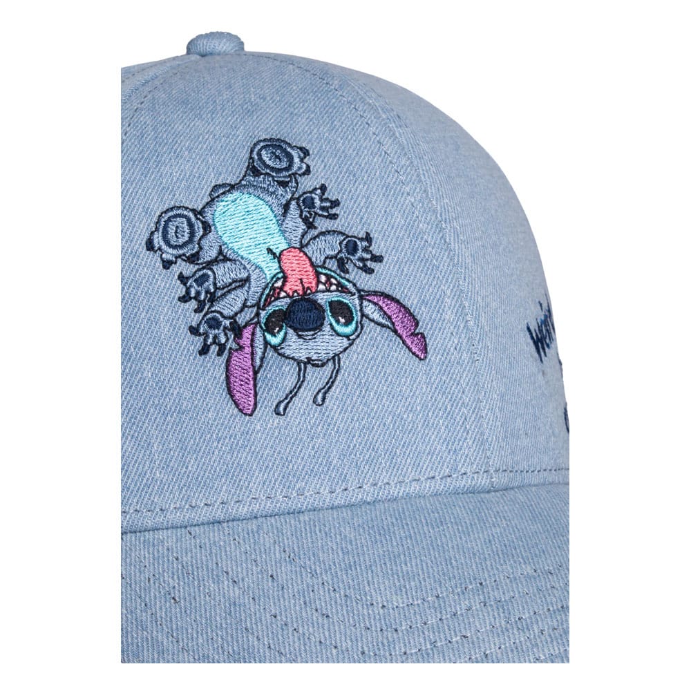 Lilo & Stitch Curved Bill Cap Weird Stitch - FanofThings.co.uk
