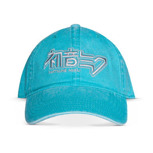 Hatsune Miku Curved Bill Cap Blue - FanofThings.co.uk