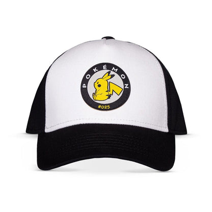 Pokémon Baseball Cap Pikachu Black & White - FanofThings.co.uk