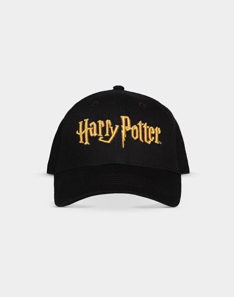 Harry Potter Baseball Cap Gold Logo - FanofThings.co.uk