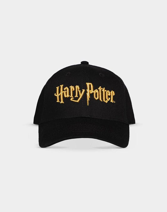 Harry Potter Baseball Cap Gold Logo - FanofThings.co.uk
