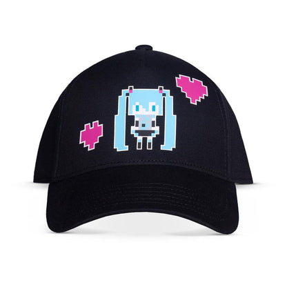 Hatsune Miku Curved Bill Cap Pixel - FanofThings.co.uk