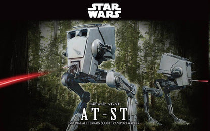 Star Wars Plastic Model Kit 1/48 AT-ST - FanofThings.co.uk