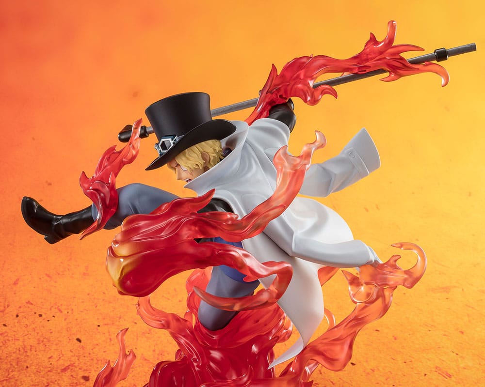 One Piece Figuarts ZERO Extra Battle PVC Statue Sabo Fire Fist Rook Check 19 cm - FanofThings.co.uk
