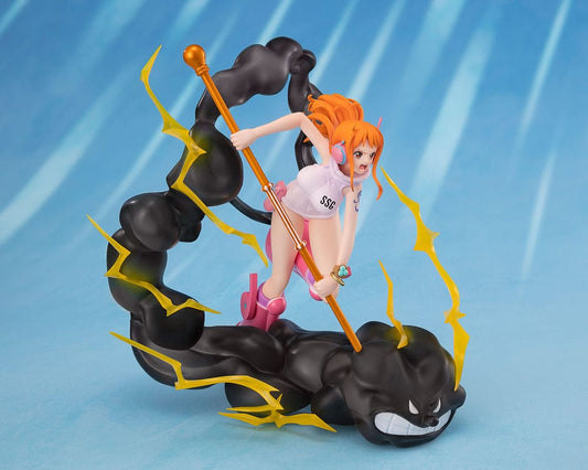 One Piece Figuarts ZERO Extra Battle PVC Statue Nami Lightning Blast 17 cm - FanofThings.co.uk