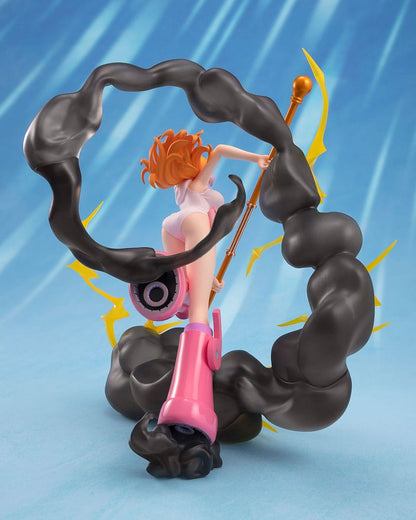 One Piece Figuarts ZERO Extra Battle PVC Statue Nami Lightning Blast 17 cm - FanofThings.co.uk