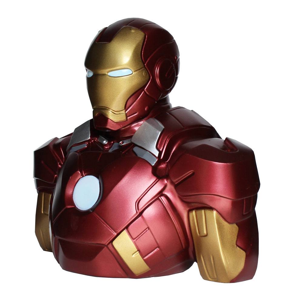 Marvel Comics Coin Bank Iron Man 22 cm - FanofThings.co.uk
