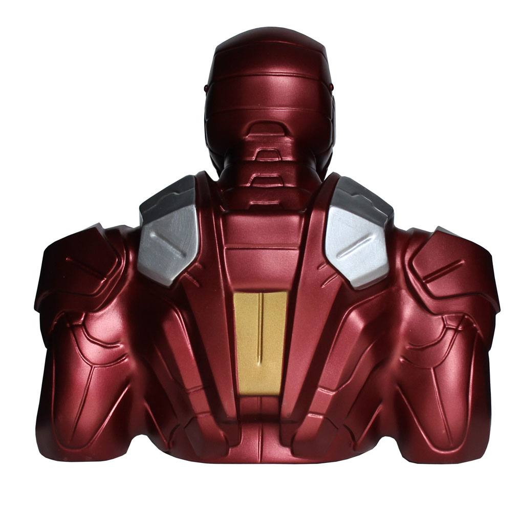 Marvel Comics Coin Bank Iron Man 22 cm - FanofThings.co.uk