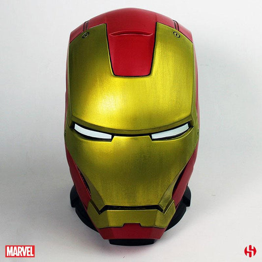 Iron Man Coin Bank MKIII Helmet 25 cm - FanofThings.co.uk
