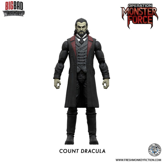 Operation: Monster Force Action Figure 1/12 Count Dracula 15 cm - FanofThings.co.uk