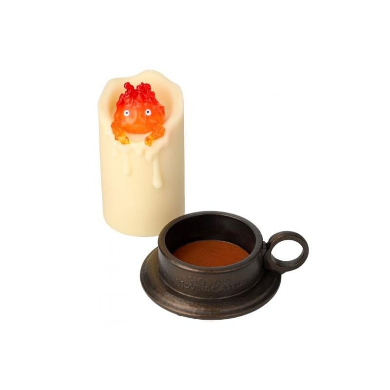 Howl's Moving Castle Light Illuminated Calcifer & candle 13 cm - FanofThings.co.uk