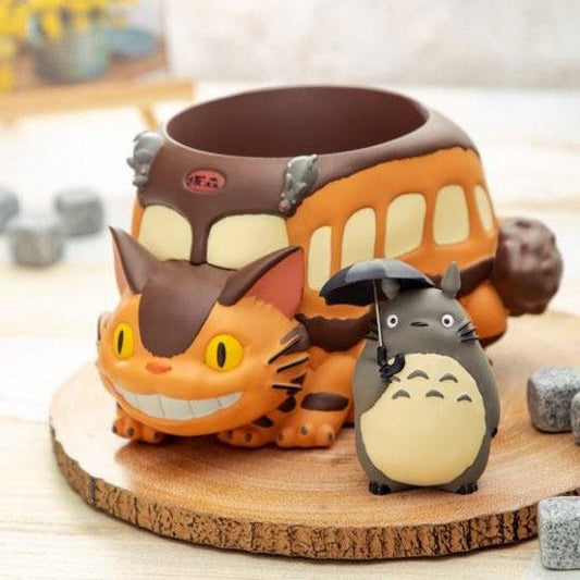 My Neighbor Totoro Diorama / Storage Box Catbus & Totoro - FanofThings.co.uk