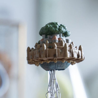 Castle in the Sky Statue Magnet Flying Castle 13 cm - FanofThings.co.uk
