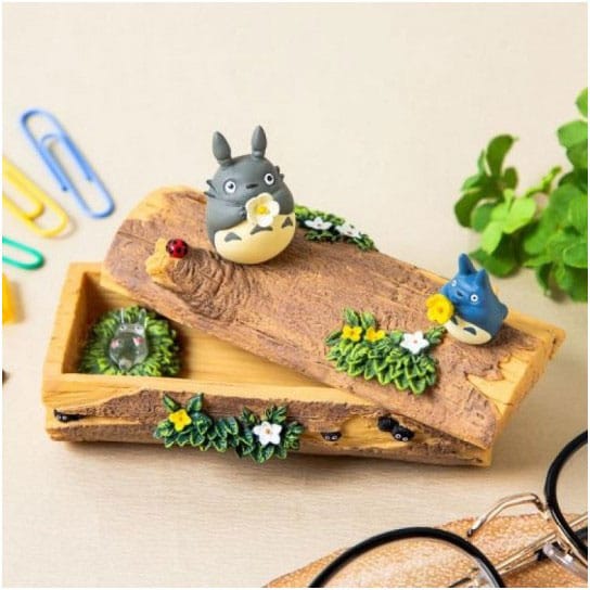 My Neighbor Totoro Diorama / Storage Box Totoro Trumpet 8 cm - FanofThings.co.uk