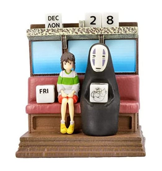 Spirited Away Statue Three-wheeler Diorama / Calendar Take Unabara Train 11 cm - FanofThings.co.uk