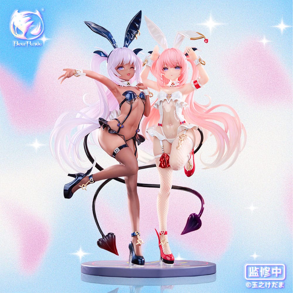 Original Character PVC Statuen 1/6 Lulumu & Kulomu illustration by Tamano Kedama 27 cm - FanofThings.co.uk