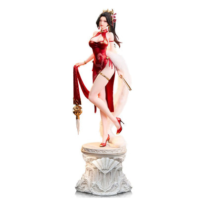 The King of Fighters Dress Series PVC Statue 1/6 Mai Shiranui Hong Shang Wu Ver. 40 cm - FanofThings.co.uk