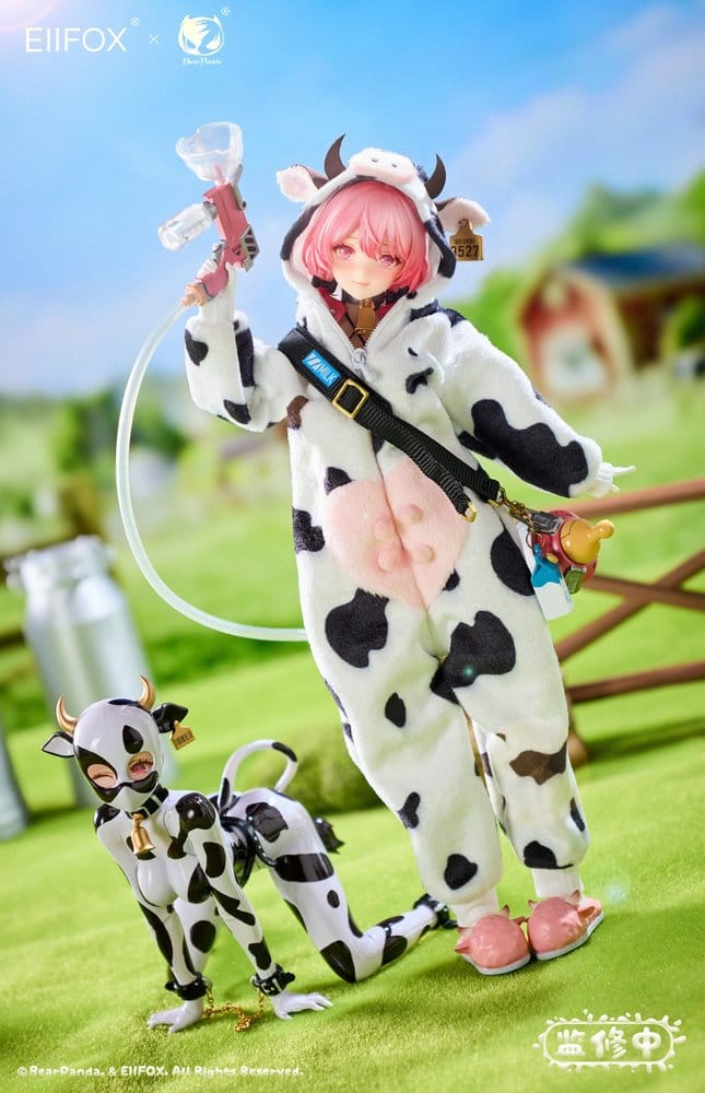 Original Character Action Figure 1/8 Eiifox & BearPanda Nyuugyuu Momo 21 cm BearPanda