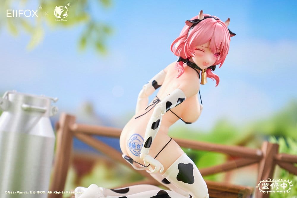 Original Character Action Figure 1/8 Eiifox & BearPanda Nyuugyuu Momo 21 cm BearPanda
