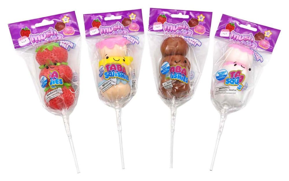 Mushmeez Squeeze Figures Sweet Friends 27 cm  Display (12) Beverly Hills Teddy Bear Company