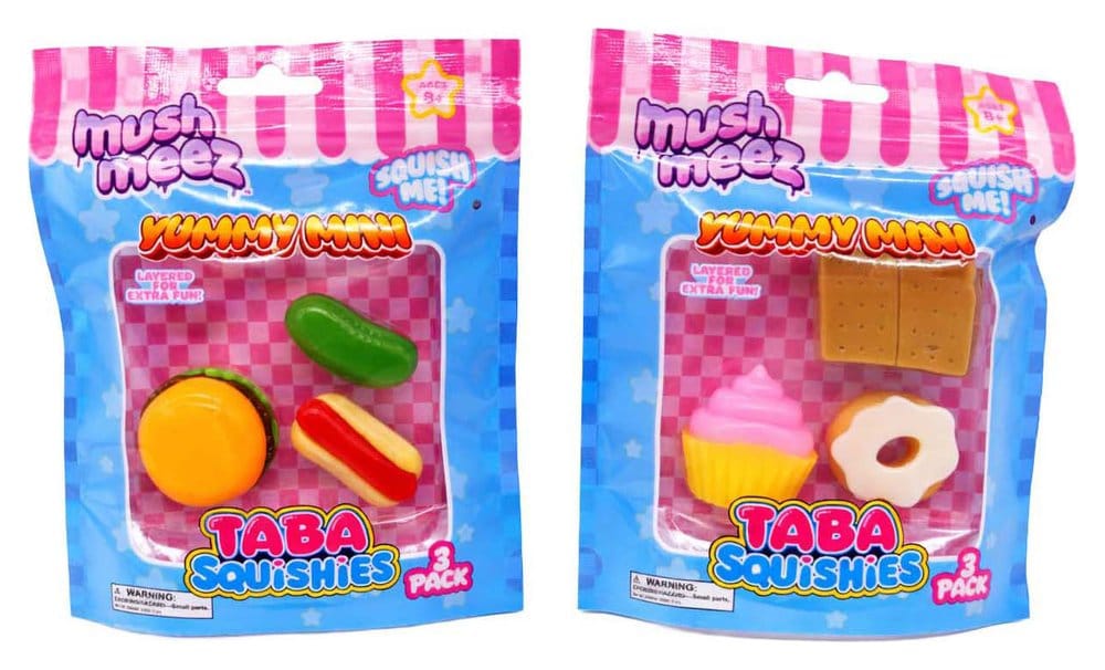 Mushmeez Squeeze Figures Minis 18 cm Display (24) Beverly Hills Teddy Bear Company