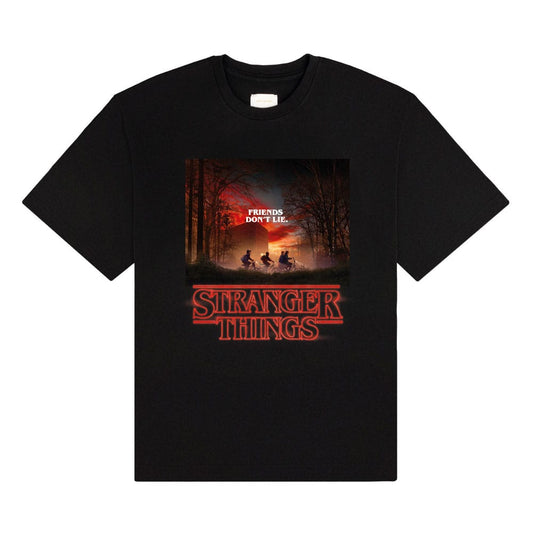 Stranger Things T-Shirt Friends Don't Lie Size XXL
