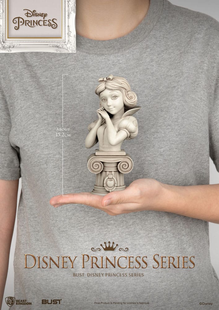 Disney Princess Series PVC Bust Cindarella 15 cm Busts