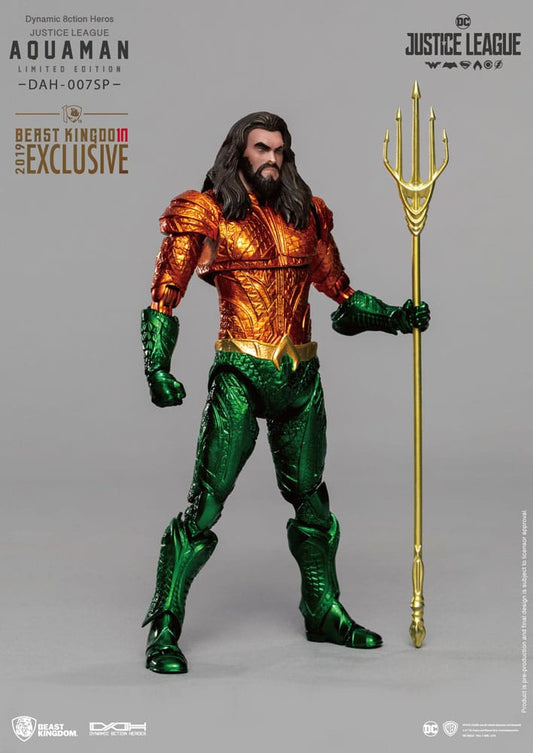 Justice League Dynamic 8ction Heroes Action Figure 1/9 Aquaman Comic Color Ver. 20 cm - FanofThings.co.uk