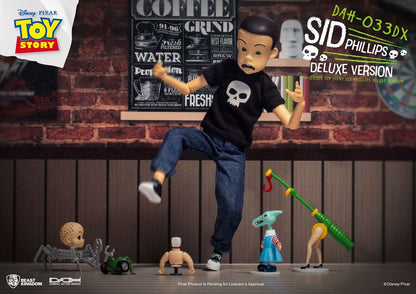 Toy Story Dynamic 8ction Heroes Action Figure Sid Phillips Deluxe Version 14 cm Action figures