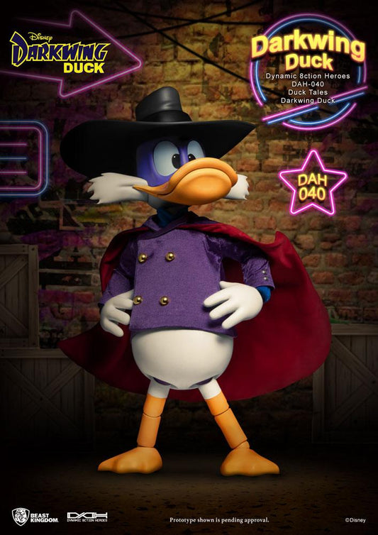 Darkwing Duck Dynamic 8ction Heroes Action Figure 1/9 Darkwing Duck 16 cm - FanofThings.co.uk