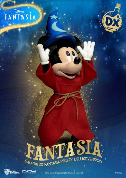 Disney Classic Dynamic 8ction Heroes Action Figure 1/9 Mickey Fantasia Deluxe Version 21 cm - FanofThings.co.uk