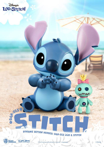 Lilo & Stitch Dynamic 8ction Heroes Action Figure 1/9 Stitch 18 cm - FanofThings.co.uk