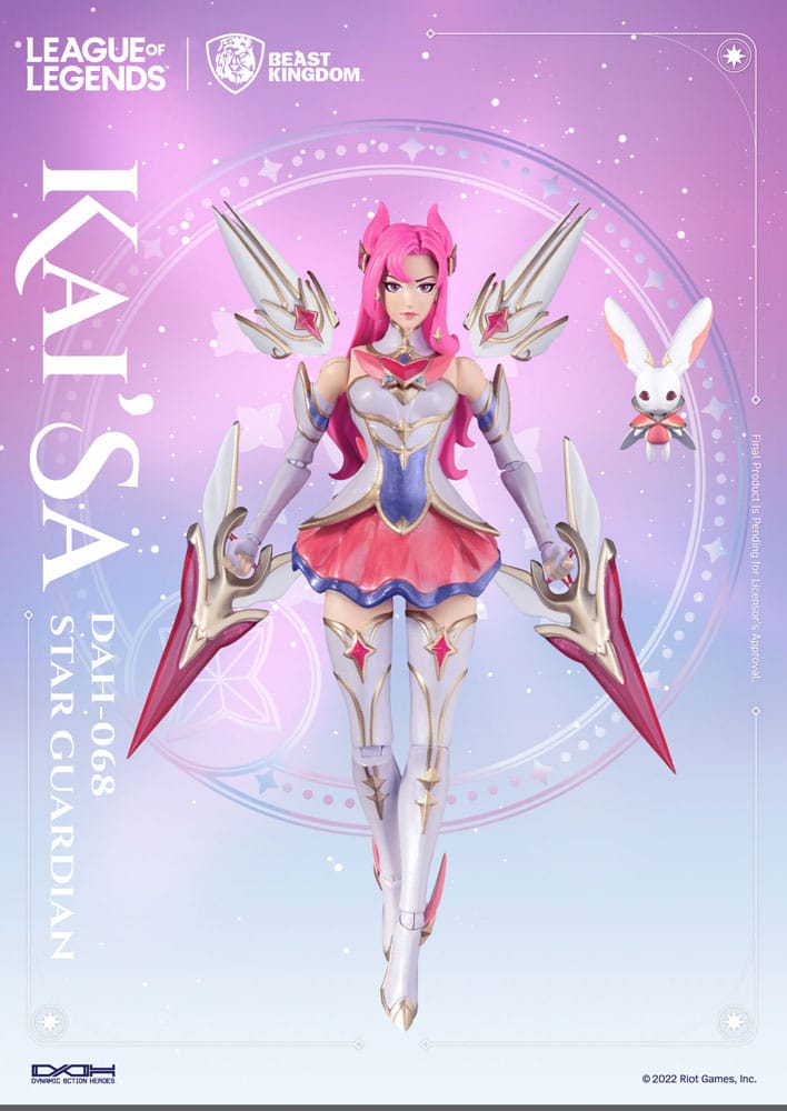 League of Legends Dynamic 8ction Heroes Action Figure 1/9 Star Guardian Kai'Sa 19 cm - FanofThings.co.uk