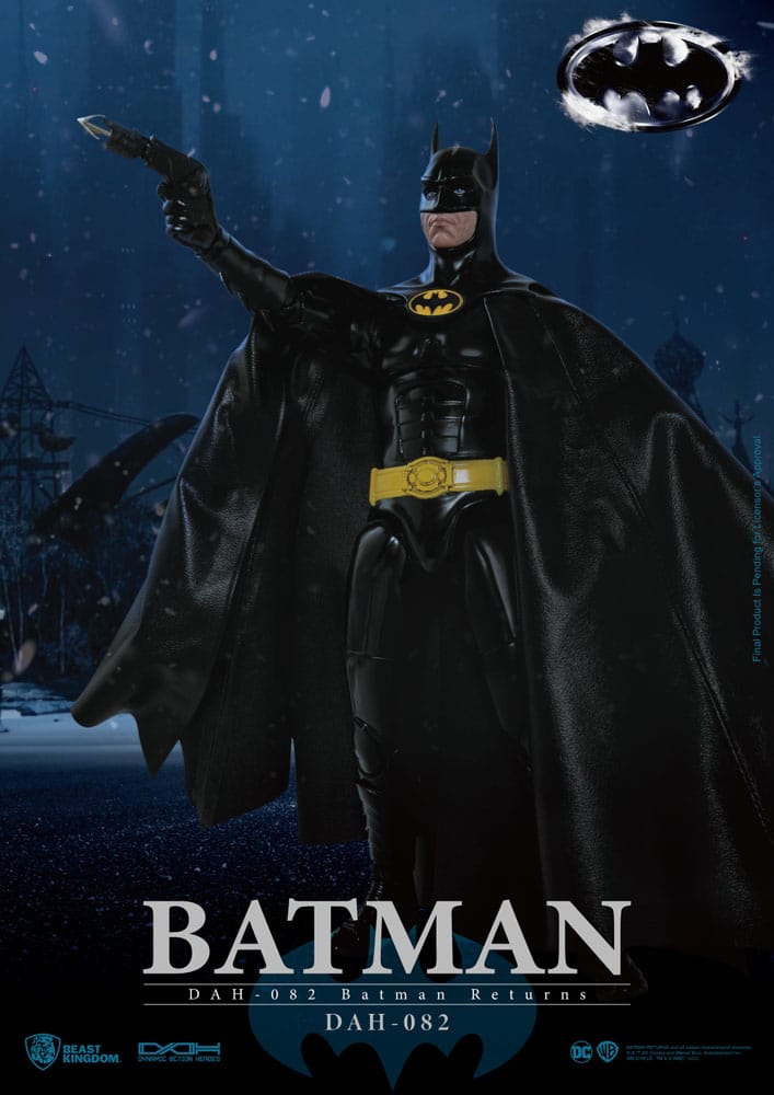 DC Comics Dynamic 8ction Heroes Action Figure 1/9 Batman Returns Batman 21 cm