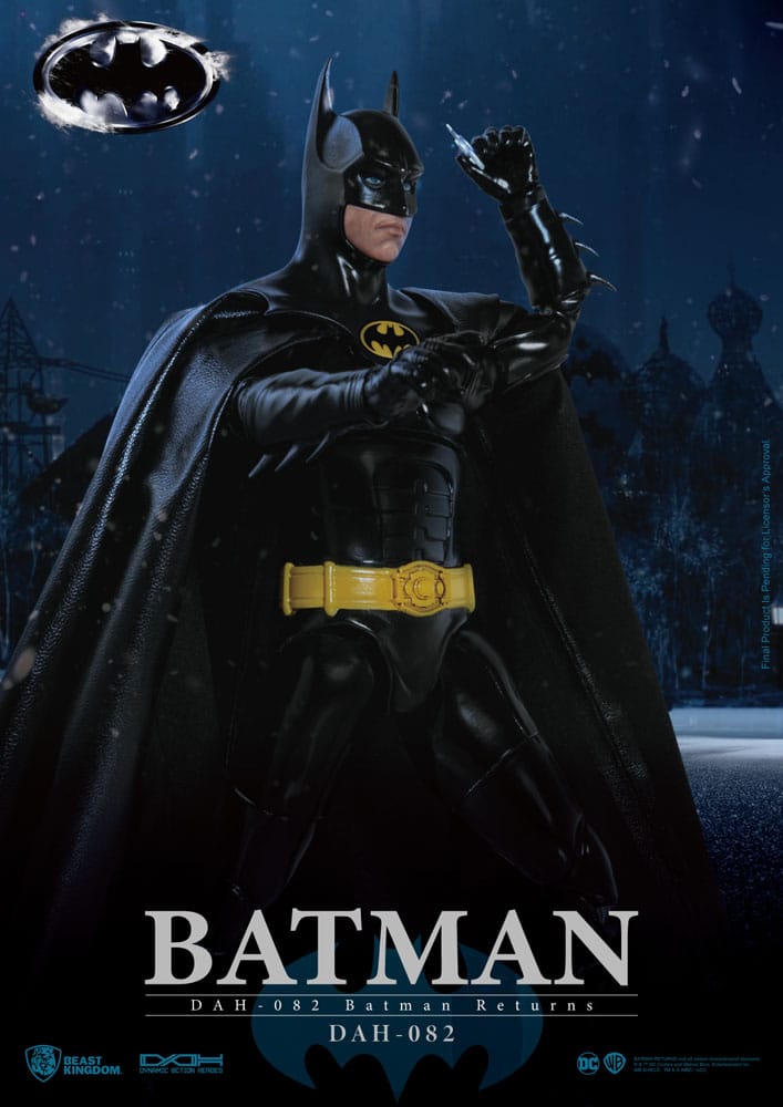 DC Comics Dynamic 8ction Heroes Action Figure 1/9 Batman Returns Batman 21 cm