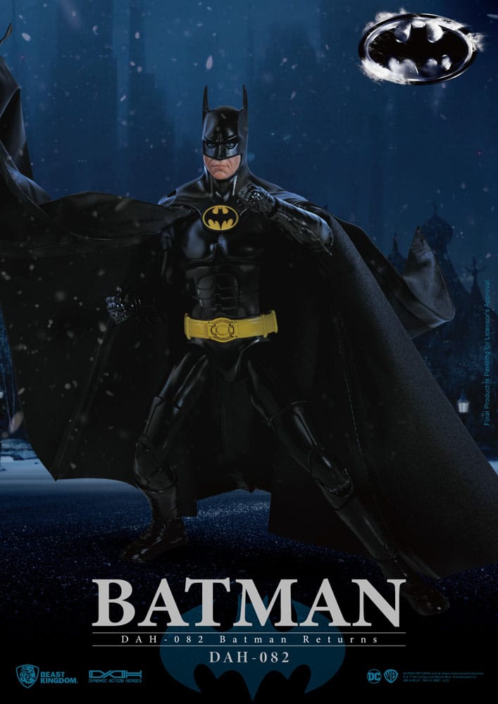 DC Comics Dynamic 8ction Heroes Action Figure 1/9 Batman Returns Batman 21 cm