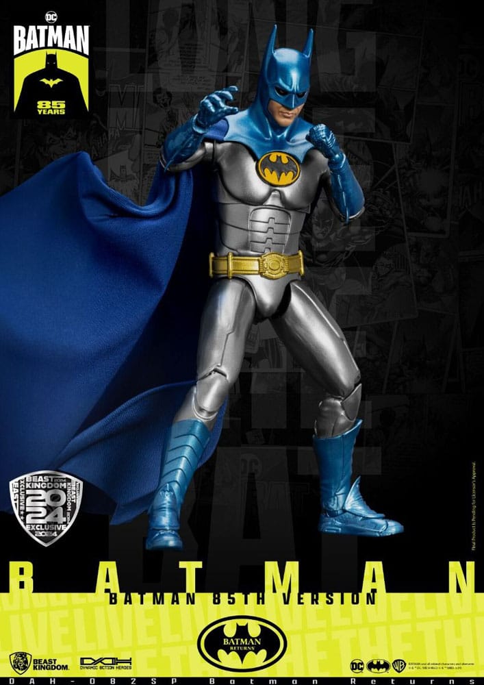 DC Comics Dynamic 8ction Heroes Action Figure 1/9 Batman Returns Batman 85th Version 21 cm